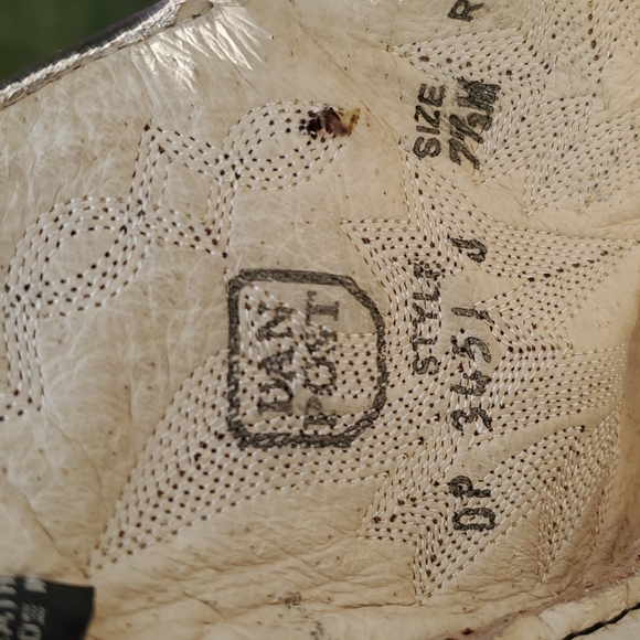 Vintage Dan Post Teju Lizard and Leather Size 7.5 - Picture 9 of 12